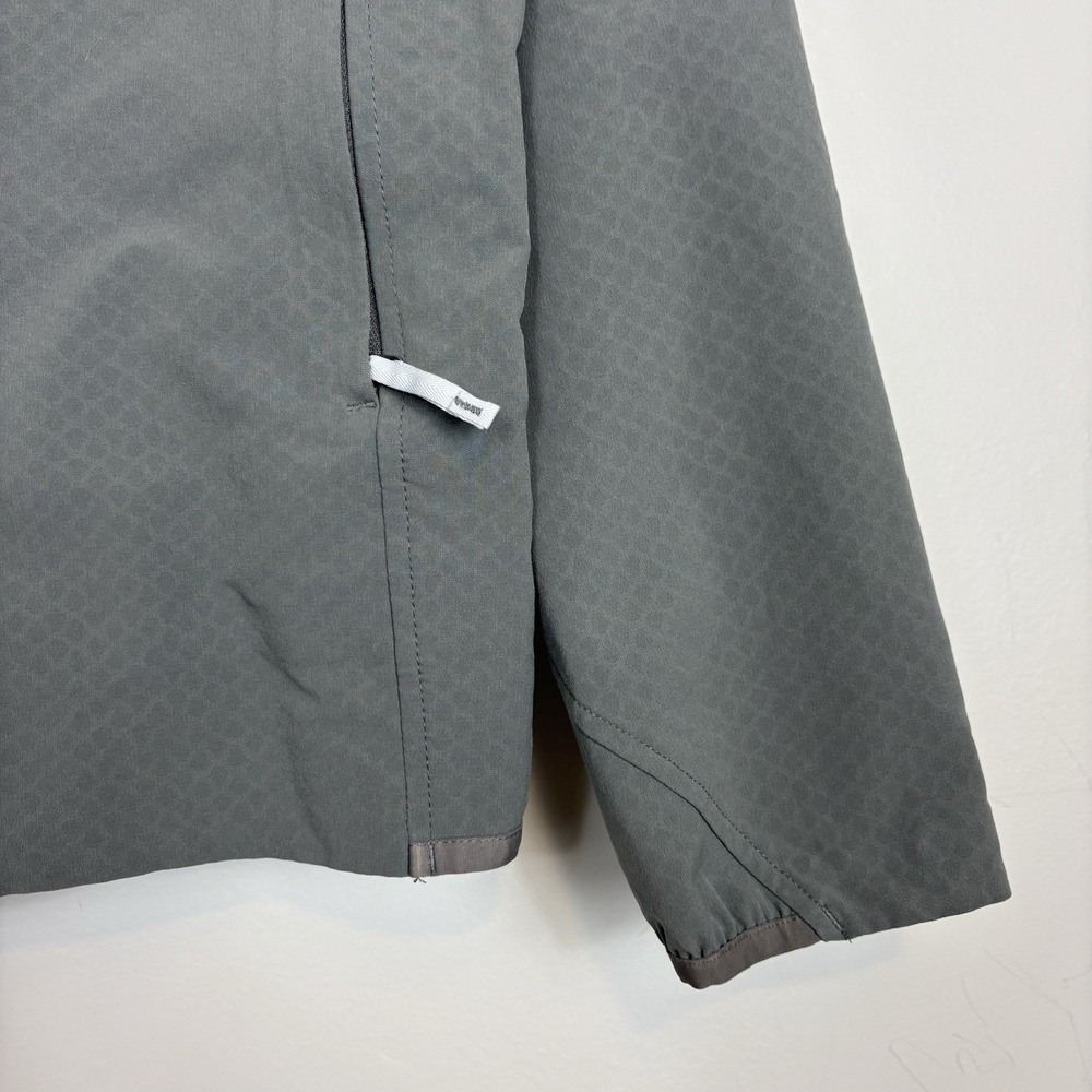 Stio Men's Small Sidecut Tech Hoodie Gray Full Zip * - Picture 6 of 13